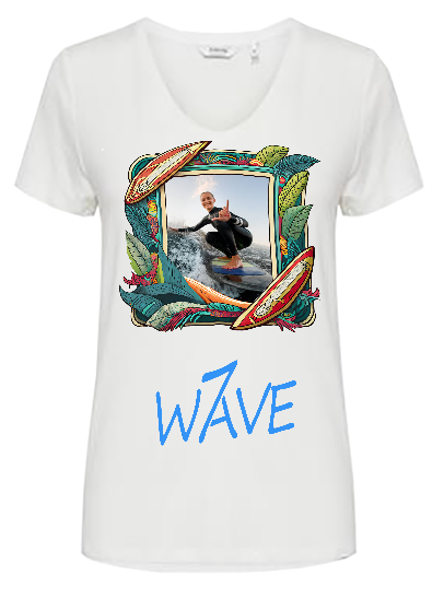 poule d'eau sur t-shirt